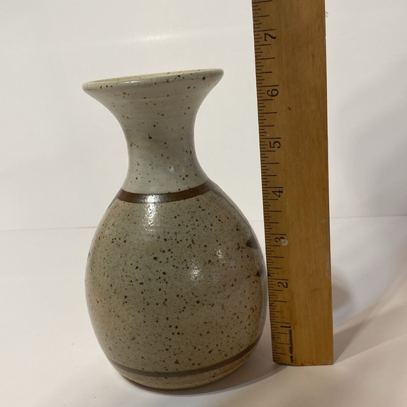Vintage stoneware vase. - Picture 4 of 6